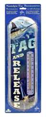 Guy Harvey x Rivers Edge Nostalgic Fish Tin Thermometer