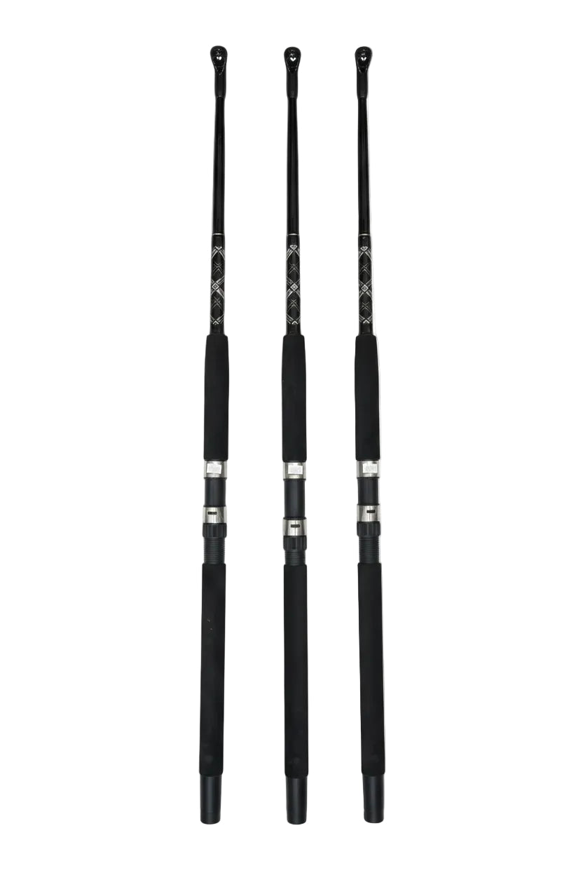 Kite Rod With Silicon Carbon Fuji Kite Top Black Out Edition