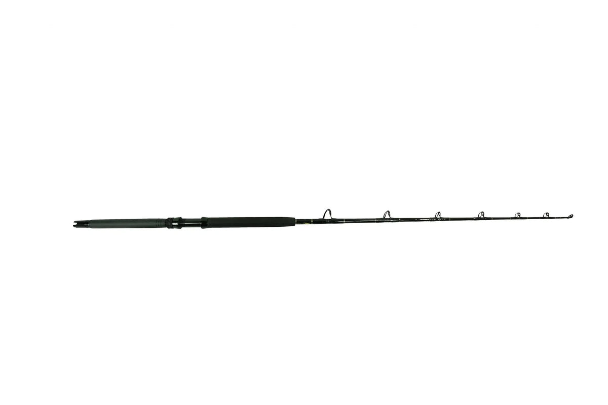 6'6 E-Glass Rod Custom Black Out Edition (Winthrop Adjustable Butt & Roller Tip)