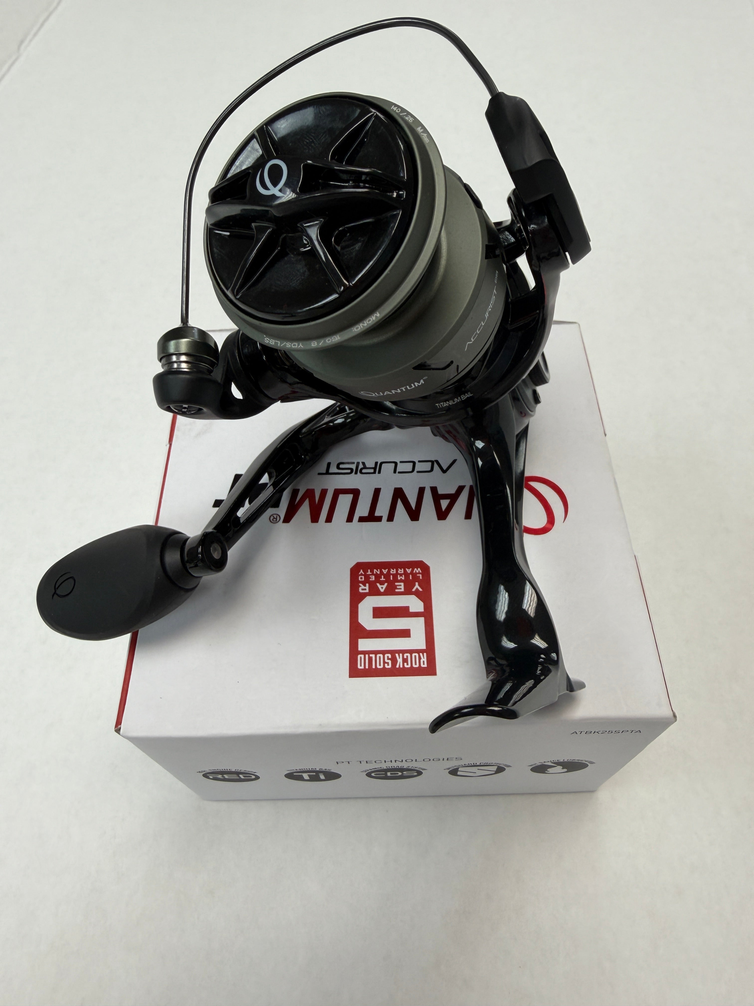 Quantum Pt Accurist Spinning Reel atbk25spta
