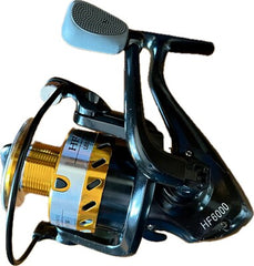 POWERFUL DRIVE GEAR HF6000 4.7:1 GEAR RATIO SPINNING REEL