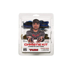 Yum Lures Christie Critters Kit 15 Count W/Hooks & Weights Included 3 Colors New
